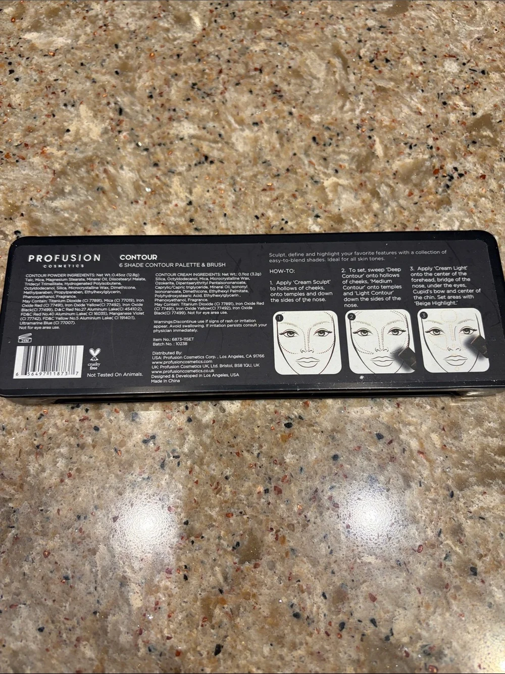 NEW Profusion Cosmetics 6 Shade Contour Palette